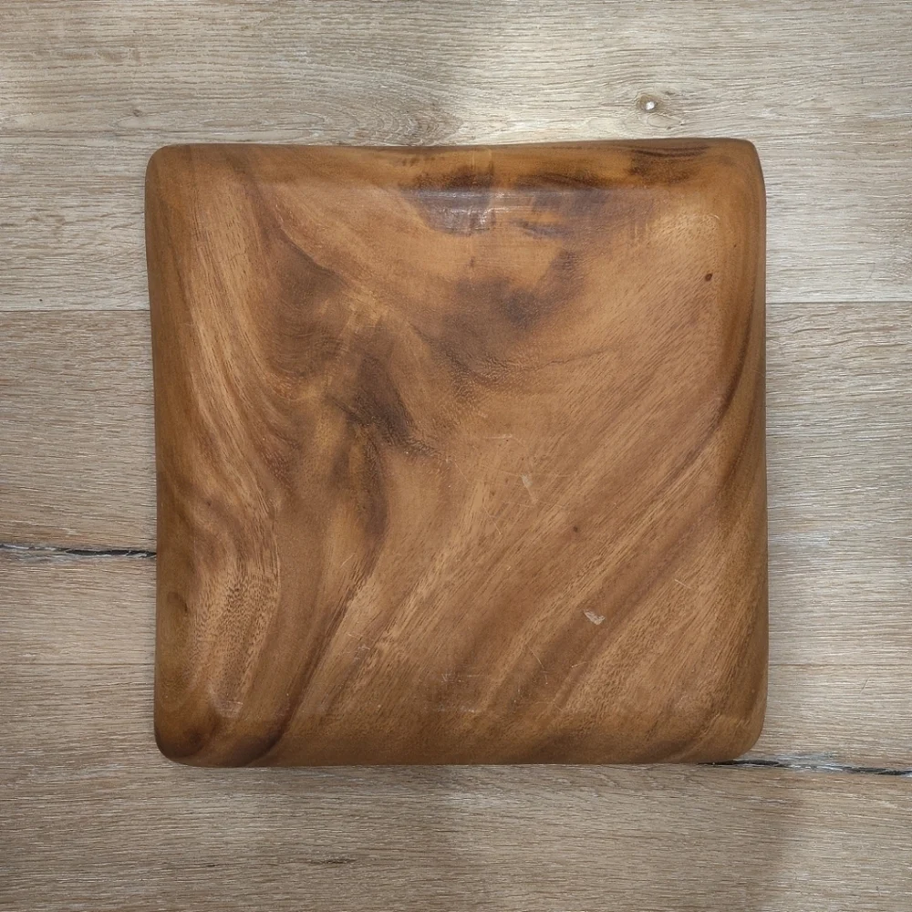Wooden Quadruple Serving Tray